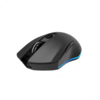 Mouse ottico RF wireless Gembird MUSGW-6BL-02 — per destrorsi, 3200 DPI, 6 tasti, nero, RGB
