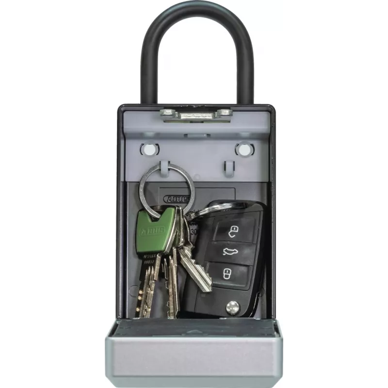 Cassaforte portachiavi ABUS 797 acciaio nero argento combinazione numerica 82,5x63x179mm