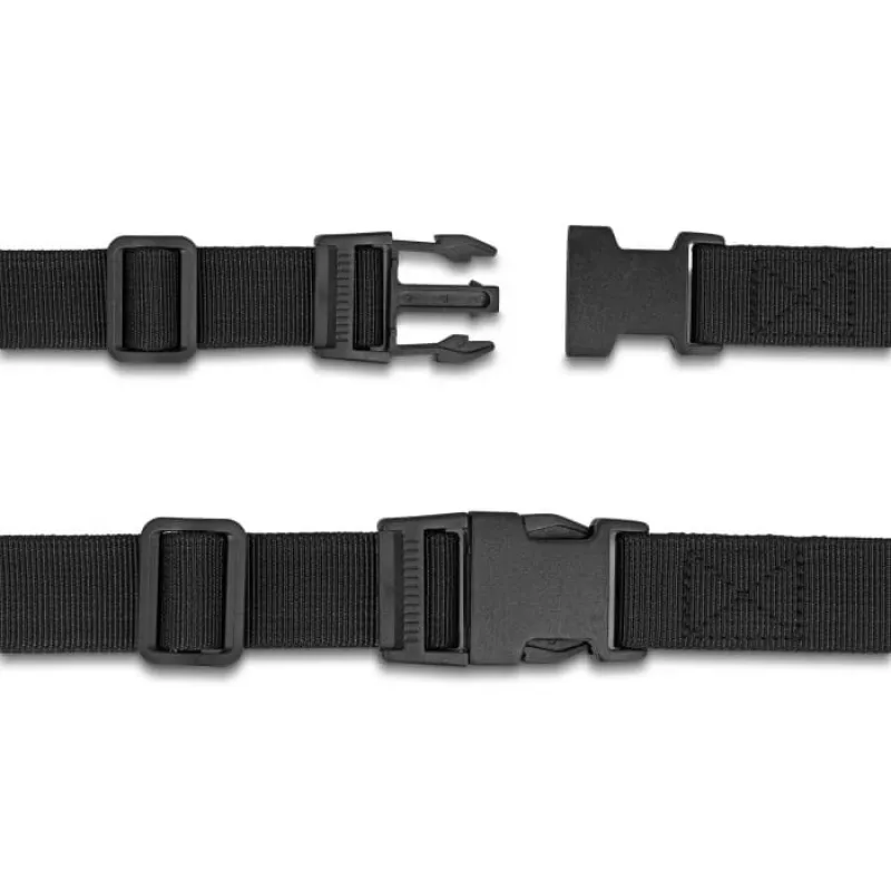 DeLOCK cinghia per valigia regolabile 1,5 m nero 2 pezzi