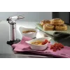 GEFU FUEGO Creme Brulee cannello da cucina G-35400, nero/acciaio inox