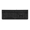 Tastiera CHERRY KC 1000 universale USB ceco nero