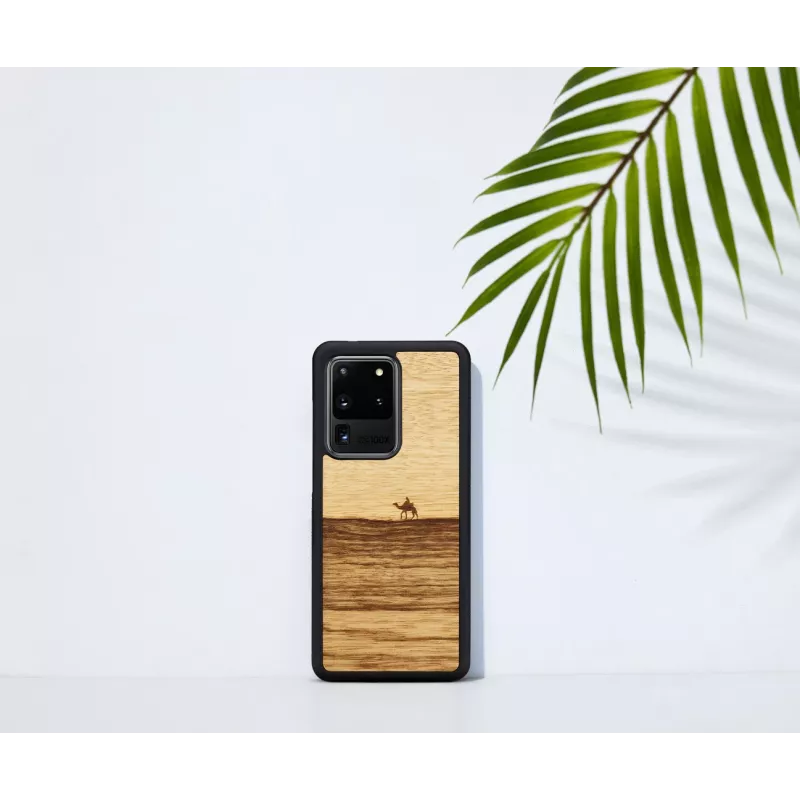 Custodia per cellulare Man and Wood Galaxy S20 Ultra terra nero