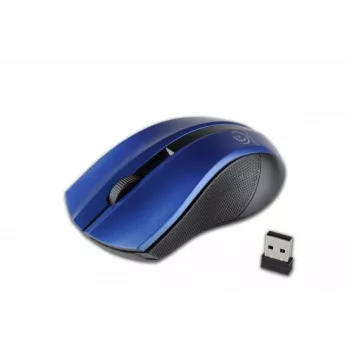 Mouse ottico wireless Rebeltec, Galaxy blu/nero