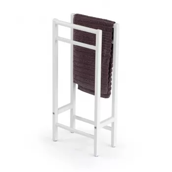 ARREDAMENTI SALVI' Portasciugamani – 77 x 34 cm, bianco