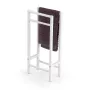 ARREDAMENTI SALVI' Portasciugamani – 77 x 34 cm, bianco