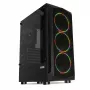 Case PC IBOX LUPUS 27 Midi Tower ATX, vetro temperato, RGB, 455×200×380 mm, supporta ATX, GPU fino a 32 cm