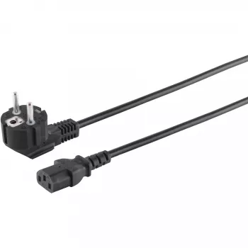 Cavo di alimentazione nero S/CONN 60006-3 3 m