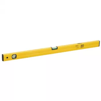 Livella KWB 065084 — corpo in alluminio 800 mm, 2 fiale