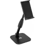 Supporto pieghevole regolabile in altezza per smartphone e tablet Omnitronic HTS-2 – supporto portatile regolabile in altezza