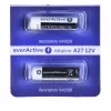 everActive 27A5BL batteria alcalina 27A 12 V, blister da 5 pz., 7,6 x 27,3 mm