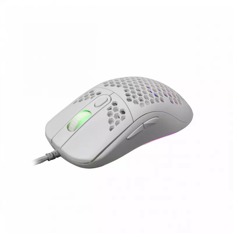Mouse White Shark GALAHAD bianco USB Type-A