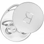 Compete, Cuffie Argento, Bluetooth, USB-C