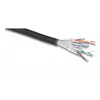 Cavo di rete DeLOCK 80597 nero Cat6a U/FTP 50m