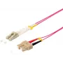 Cavo in fibra ottica S/CONN ShiverPeaks 77939/4 5 m LC SC viola