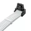 Cavo di collegamento CableMod C-Series Pro - Variant A, 90°, 16 pin a 3x8 pin PCIe, bianco