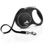 Flexi Black Design L 5 m guinzaglio per cani con meccanismo a rotella