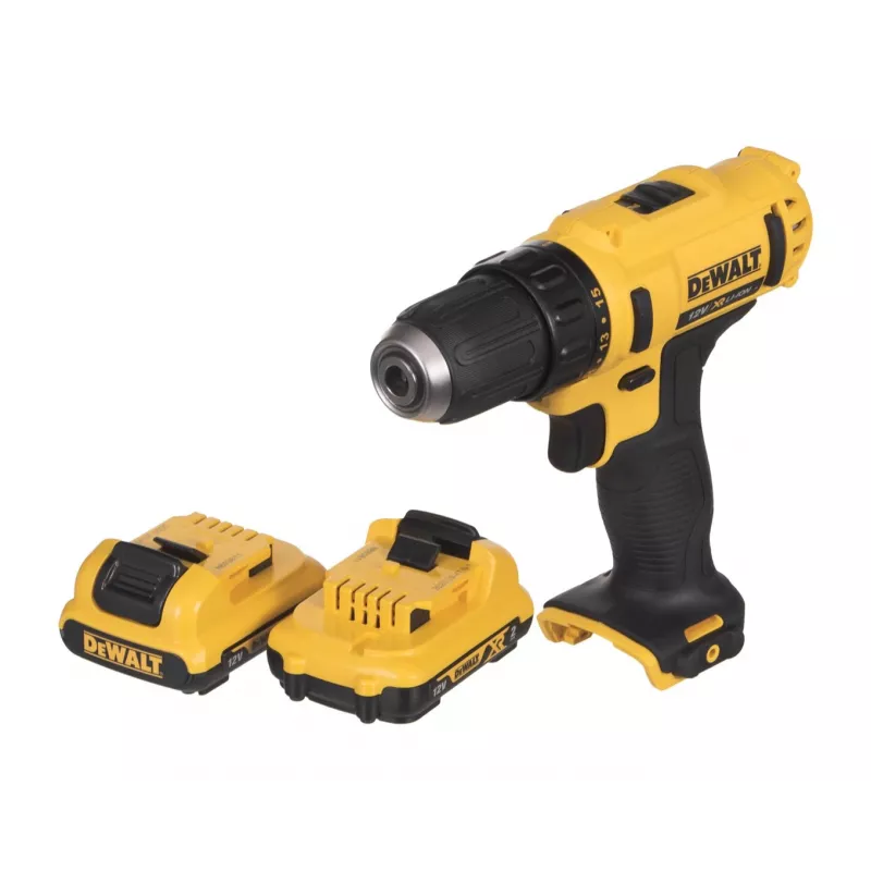 DeWALT DCD avvitatore trapano a batteria senza chiave 10,8V Li-Ion, spina europea