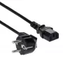 Akyga AK-PC-05C cavo di alimentazione, CEE 7/7 a IEC C13, rame 3 x 1 mm², 5 m, nero