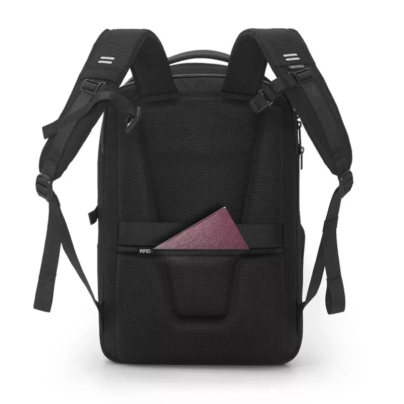 Zaino XDDESIGN Bizz nero — idrorepellente, leggero, modello P705.931