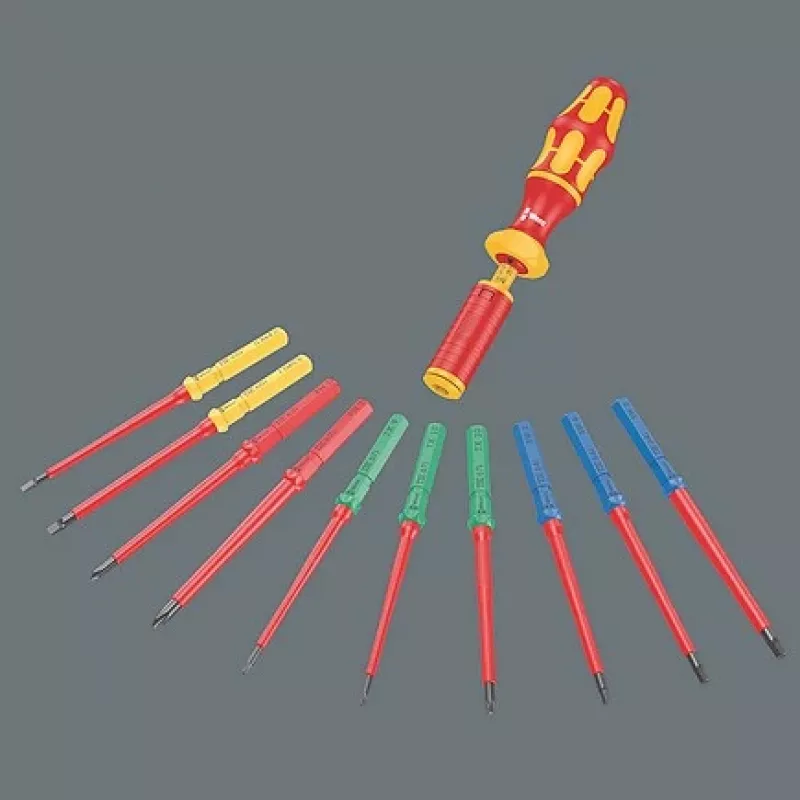 Wera 05006605001 Kraftform Kompakt VDE 15 set di cacciaviti a coppia