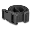 DeLOCK cinghia per valigia regolabile 1,5 m nero 2 pezzi