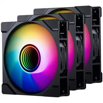 Ventola per case 120mm PHANTEKS M25 Gen2 PWM D-RGB, nero, 3-Pin