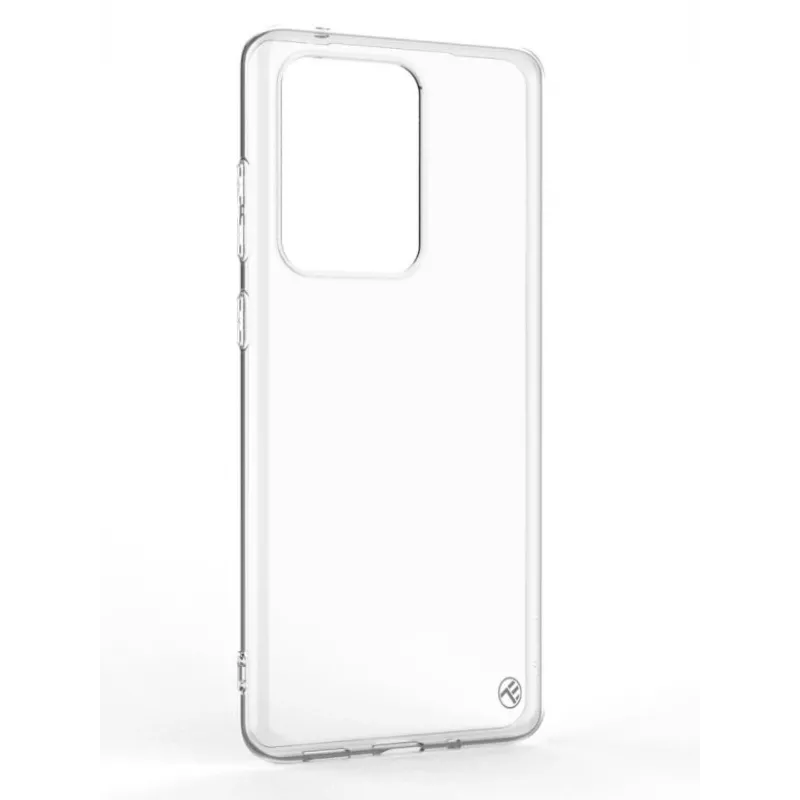 Custodia in silicone per smartphone Tellur per Samsung S20 Ultra, trasparente