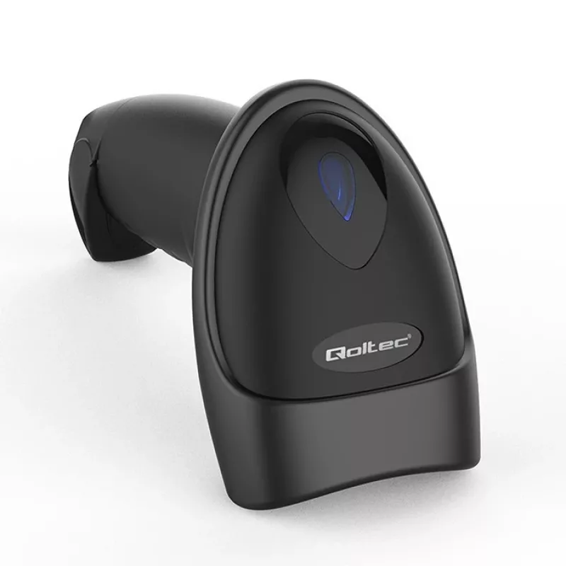 Lettore di codici a barre QOLTEC 50880 1D/2D USB — scanner palmare con interfaccia USB