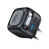 Havit UC250 A-EU caricabatterie da viaggio GaN con cavo estensibile, nero