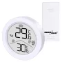 Stazione meteo wireless GreenBlue, temperatura IN/OUT, orologio, °C/°F selezionabile, portata fino a 60 m, GB162
