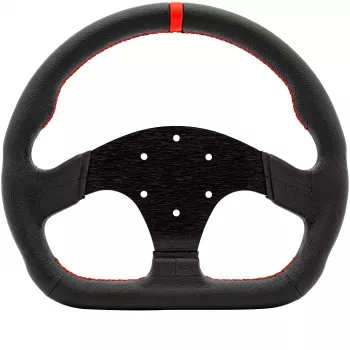 Simagic P-325D volante 325 mm, corona in pelle, per sistemi Direct-Drive, senza mozzo