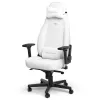 Sedia da ufficio noblechairs NBL-ICN-PU-WED seduta imbottita schienale imbottito bianco