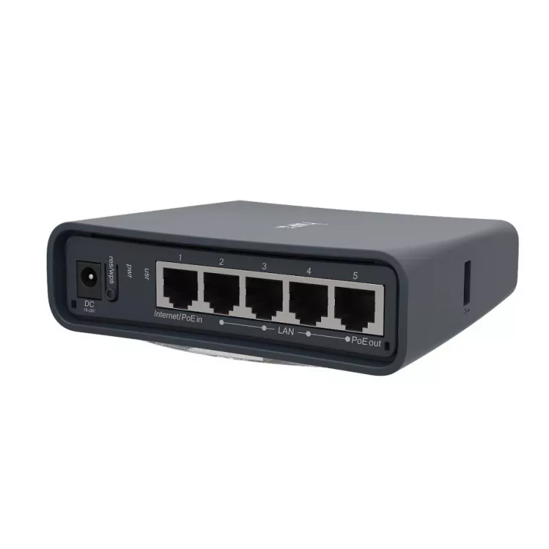 Mikrotik hAP ac lite Tower nero Power over Ethernet (PoE)