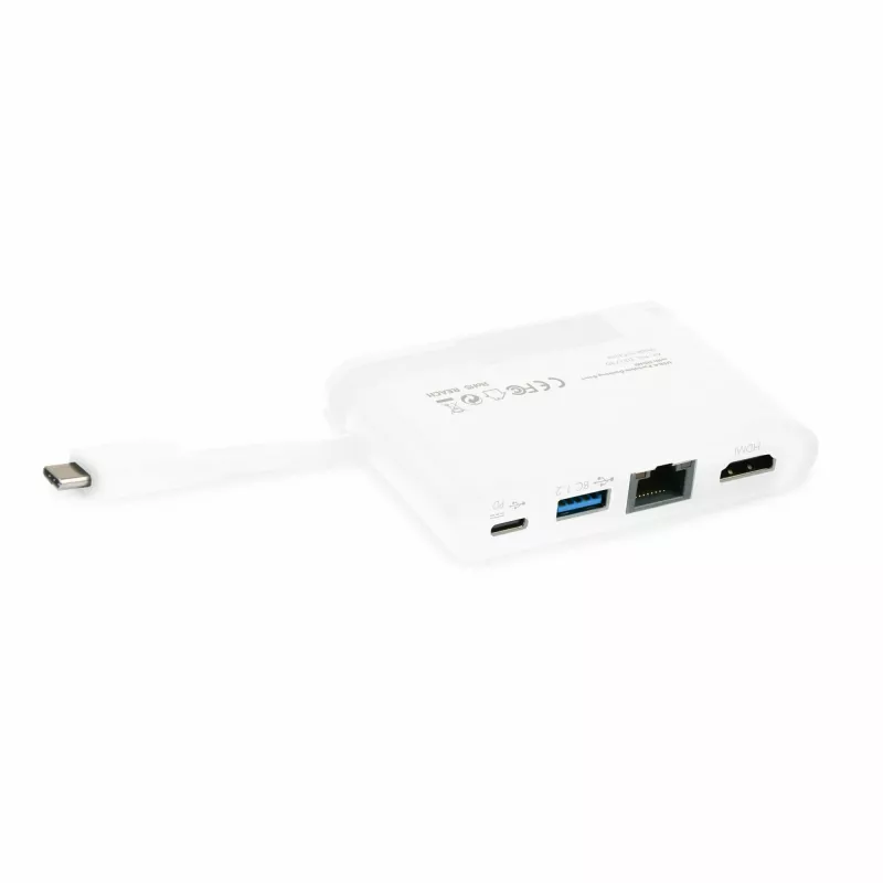 DICOTA USB-C Portable Docking 4-in-1 con HDMI - docking station - USB-C - HDMI (D31730)