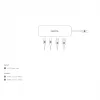 Hub USB Type-C DICOTA D32061 10000 Mbit/s argento
