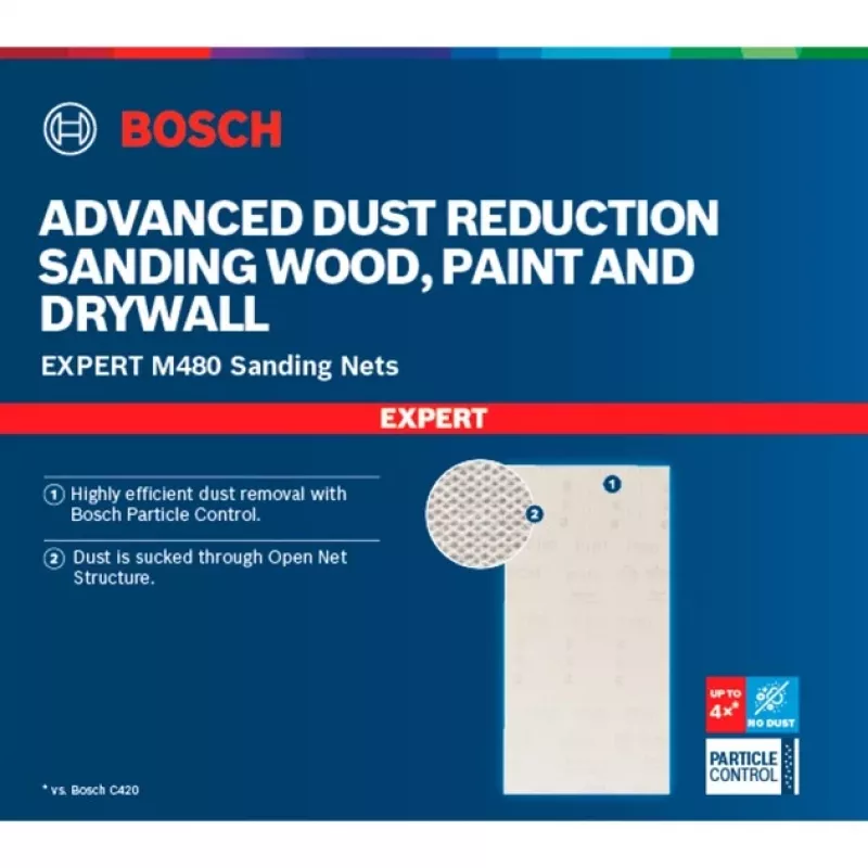 Rete abrasiva Bosch Expert M480