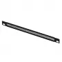 Pannello passacavi LOGON RA10115BL nero metallo 10 pollici