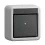 gira Interruttore a bilanciere 310630 unipolare da parete grigio