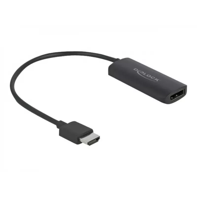 Adattatore HDMI-A maschio su DisplayPort femmina 4K 60 Hz DeLOCK 63206