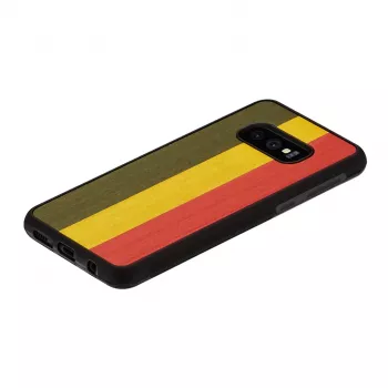 Custodia per smartphone man and wood per Samsung Galaxy S10e, reggae nero custodia protettiva