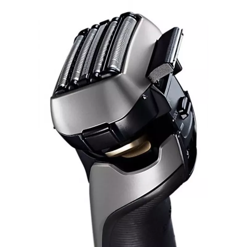 Rasoio a lamina Panasonic ES-LV69 nero argento acciaio inox litio-ione