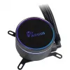 Dissipatore a liquido all-in-one Inter-Tech LC-120 RGB 12 cm nero