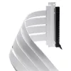 Cavo riser piatto PHANTEKS PCI-E 4.0 x16, 180 gradi, 30 cm - bianco