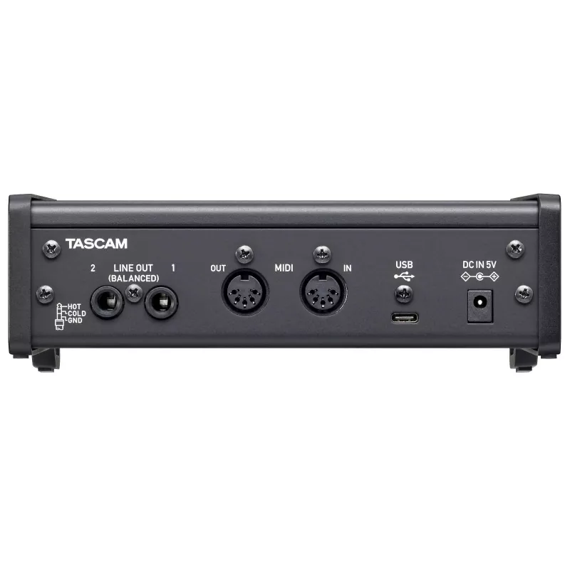 Tascam US-2x2HR interfaccia audio/MIDI USB, alta risoluzione, 2 ingressi / 2 uscite