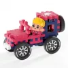 Marioinex Mini Waffle set di costruzioni da 112 pezzi – Farmer Urocze Ranczo, multicolore, età 6+