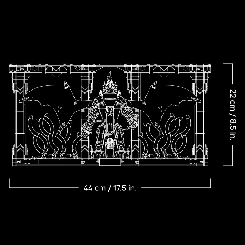 LEGO ICONS 10367 Il Signore degli Anelli: Balrog Book Nook