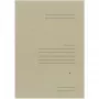 Raccoglitore in cartone SEG-1(R) A4 400 g con pressa e imbottitura, marrone