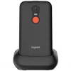 Gigaset GL595 telefono per anziani 7,11 cm (2,8 pollici) Dual SIM, pulsante SOS, resistente a schizzi e polvere, 32 MB RAM, slot microSD, nero