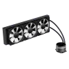 Gamemax | Dissipatore a liquido per CPU | ICEBURG 360 INFINITY | nero