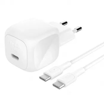 Caricabatterie USB-C Belkin BOOSTCHARGE 45W PD PPS - 45W USB Power Delivery con PPS